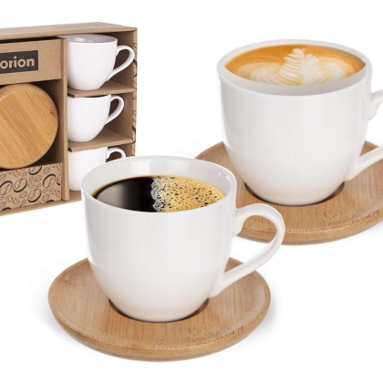 Filiżanka porcelanowa filiżanki zestaw filiżanek do kawy espresso 100 ml 6 sztuk