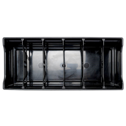 Organizer pojemnik kuchenny na torebki z przyprawami czarny 30x13x8 cm