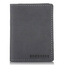 Skórzany męski portfel slim wallet BRØDRENE SW07 szary - min. zamówienie 20 / 50 / 100 szt.
