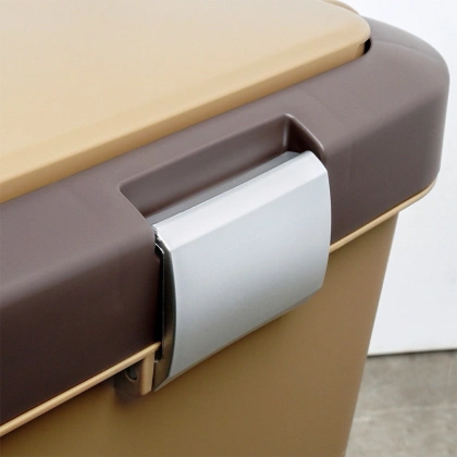 Kosz do segregacji śmieci z pokrywą na odpady 2x10 l