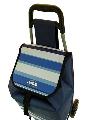 Wózek zakupowy marki Dielle Carr2n w kolorze niebieskim