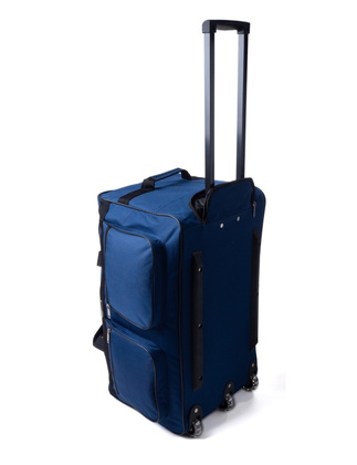 Duża torba podróżna na kołach PELLUCCI RGL A4 Czarna