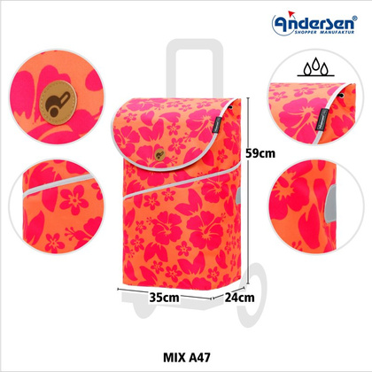 Wózek za zakupy ANDERSEN Scala MIX 112-333-A47