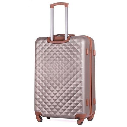 Mała kabinowa walizka KEMER SOLIER 190 Złota - min. zamówienie 20 / 50 / 100 szt.