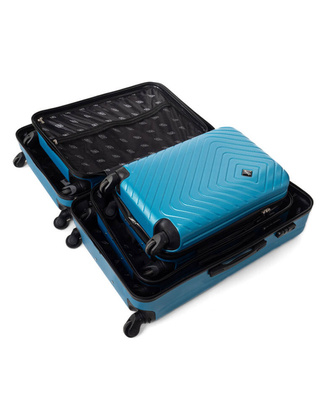 Zestaw 4 walizek PELLUCCI RGL 741 Lazurowy