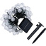 LAMPA SOLARNA OGRODOWA GIRLANDA ŁAŃCUCH SOLARNY 4,9M 40LED MULTIKOLOR