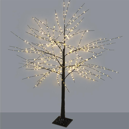 Drzewko świecące zewnętrzne / choinka z lampkami 600 led 150 cm