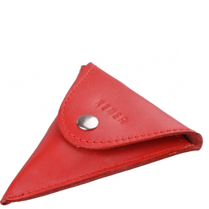 Etui / Brelok skórzany KEMER BIV LK Czerwone - min. zamówienie 20 / 50 / 100 szt.