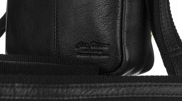 Listonoszka męska ze skóry naturalnej Peterson