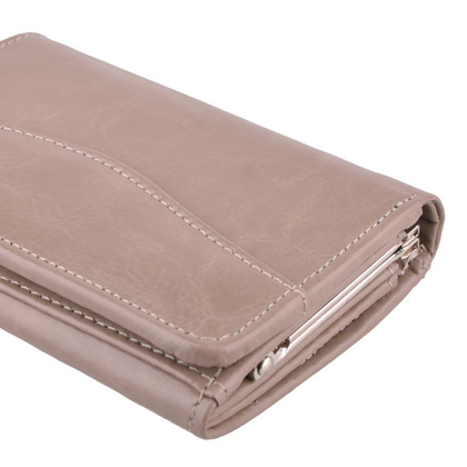 Portfel damski skórzany KEMER P11 Ziemia - min. zamówienie 20 / 50 / 100 szt.