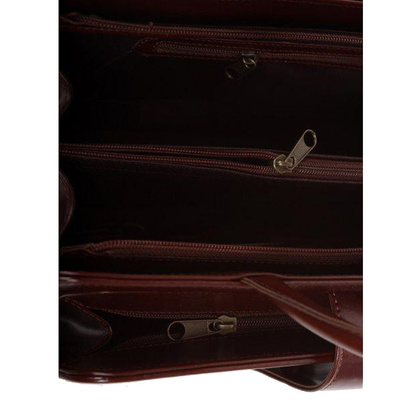 Teczka damska KEMER S 473/M Brązowa - min. zamówienie 20 / 50 / 100 szt.