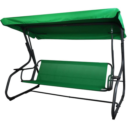 Huśtawka ogrodowa 3- osobowa Matylda z moskitierą