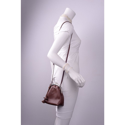 Torebka damska skórzana BELLUCCI R121 Brązowa - min. zamówienie 20 / 50 / 100 szt.