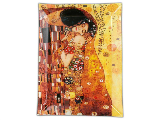 Talerz dekoracyjny - G.Klimt - The Kiss 32x24cm