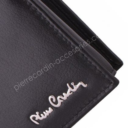 Portfel męski skórzany PIERRE CARDIN TILAK09 330 Czarny