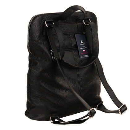 Torbo plecak skórzany damski TPD491s33t1