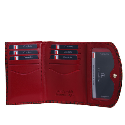 Portfel damski skórzany croco Canaletto PD1202cs96 RFID