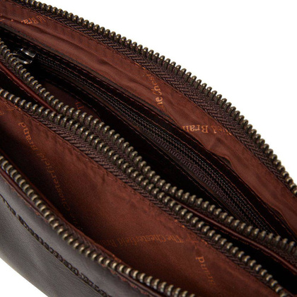 Torba na ramię skórzana Brązowa - min. zamówienie 20 / 50 / 100 szt.