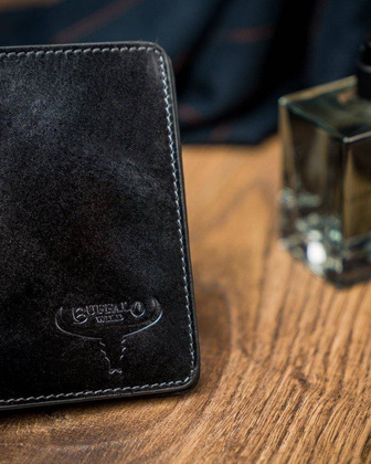 Porządne skórzane etui na dokumenty buffalo wild®