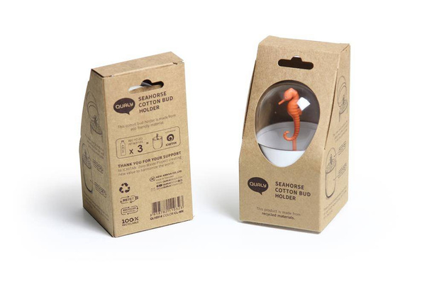 Pojemnik na patyczki do uszu Seashore biały 10314-WH