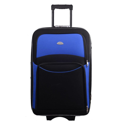 Zestaw walizek PELLUCCI RGL 773 Czarno Niebieski