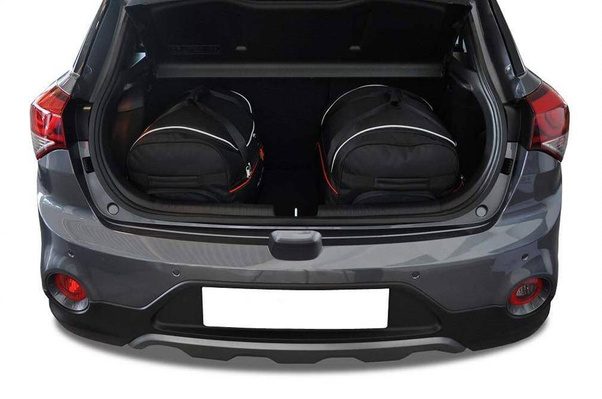 HYUNDAI i20 2014+ TORBY DO BAGAŻNIKA 3 SZT KJUST
