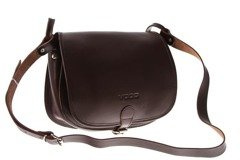 Listonoszka duża torebka KEMER VOOC Vintage P27 Brązowa