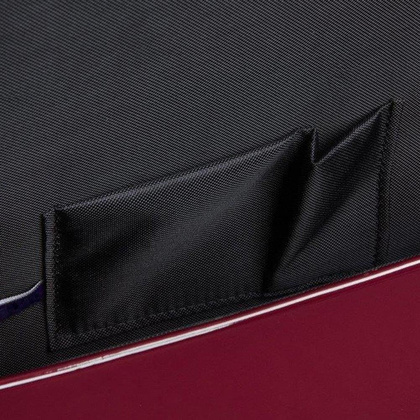 Torebka wizytowa z paskiem KEMER SOLIER F15B Bordowa - min. zamówienie 20 / 50 / 100 szt.