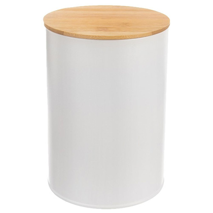 Pojemnik kuchenny z uszczelką zamykany metalowy / puszka WHITELINE 1,3 l