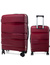 Duża walizka PELLUCCI RGL PP3 L Bordowa