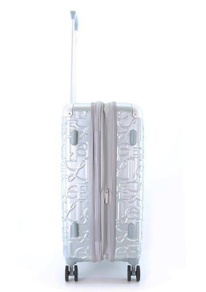 Walizka średnia ELLE Alors Srebrna