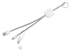 Kabel ładujący ANNOUNCER, biały