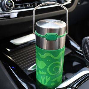 Butelka termiczna Leeza Opera green