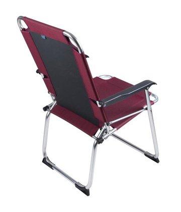 Krzesło turystyczne Copa Rio bordowe