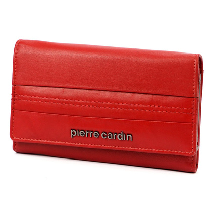 Portfel damski skórzany PIERRE CARDIN TILAK130 455 Czarny