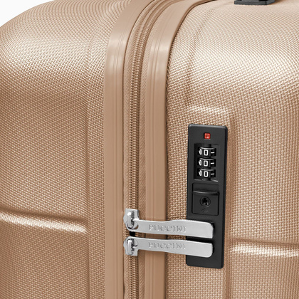 Duża walizka PUCCINI CAIRO ABS030A 6C Złota