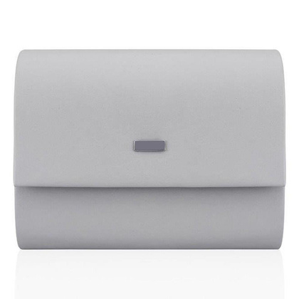 Torebka wizytowa damska KEMER SOLIER F14 Jasno szara - min. zamówienie 20 / 50 / 100 szt.