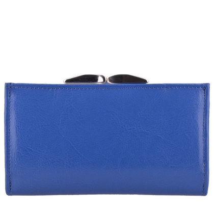 Portfel damski skórzany KEMER P13 Niebieski - min. zamówienie 20 / 50 / 100 szt.