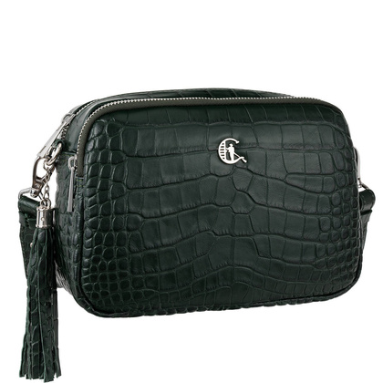 Listonoszka damska Canaletto ze skóry tłoczonej na wzór krokodyla – elegancja i praktyczność TD820s114