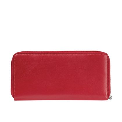 Portfel damski skórzany PUCCINI SORRENTO NA1500 3 Czerwony
