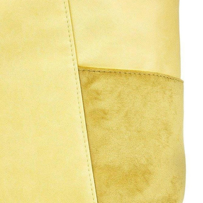 Torebka damska na ramię KEMER SOLIER FB03 Żółta - min. zamówienie 20 / 50 / 100 szt.