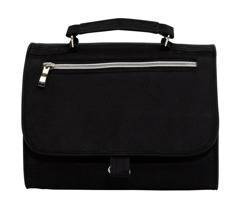 Kosmetyczka, STAR, Czarny / Szary