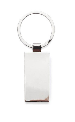 Zestaw upominkowy FRED składający się z długopisu oraz breloka wykonanych z metalu i drewna