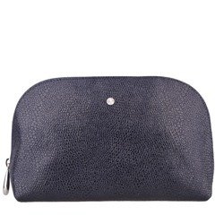 Kosmetyczka skórzana KEMER KO 252 Granatowa - min. zamówienie 20 / 50 / 100 szt.
