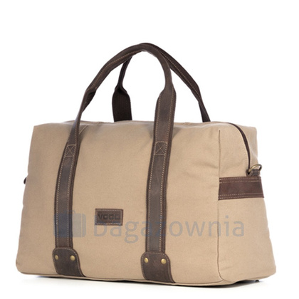 TORBA PODRÓŻNA / NA RAMIĘ KEMER VOOC MARCO EC4 BEŻOWA