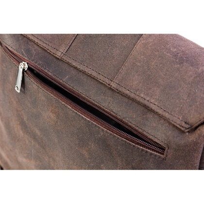 DUŻA TORBA NA RAMIĘ KEMER VOOC URBAN RDW8 brąz