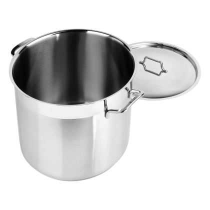 Garnek stalowy z pokrywką 18/10 PREMIUM 14 l ORION