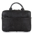 Skórzana torba casual męska na laptop BRØDRENE BL12 czarna - min. zamówienie 20 / 50 / 100 szt.