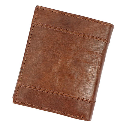 Portfel męski PELLUCCI TELESE 1379 Ciemny brąz