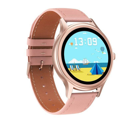 SMARTWATCH PACIFIC 18-1 - BRANSOLETA + PASEK: Rosegold / Różowy (zy697a)